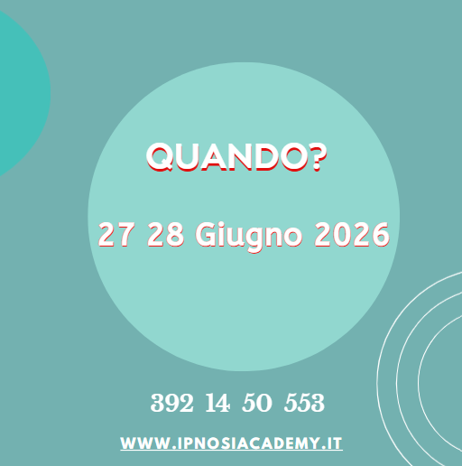 Corso Ipnosi Professionale Ipnotista Ipnologo Hypnotherapist Certificato